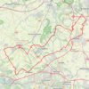 Trace GPS Ophain-Bois-Seigneur-Isaac, itinéraire, parcours