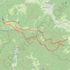 Trace GPS La boucle du Schlumpf, itinéraire, parcours