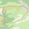 Trace GPS 2021-05-08 Les Monges, itinéraire, parcours