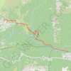 Trace GPS Guagno-les-Bains - Letia, itinéraire, parcours