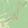 Trace GPS Les Chaffauds-chalet de la Bouchasse, itinéraire, parcours