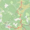 Trace GPS Saint laurent de cerdans - Pilon du Belmatx, itinéraire, parcours
