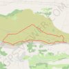 Trace GPS Raquettes sur le Plateau de Calern, itinéraire, parcours