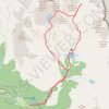 Trace GPS Lac de l'Agnel, itinéraire, parcours