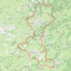 Trace GPS Rando Thizy Lac des Sapins - Marnand, itinéraire, parcours