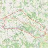 Trace GPS Oradour-les Seguines- Saint yriex-161321, itinéraire, parcours