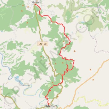 Trace GPS Rota Vicentina - Chemin historique - Étape 4, itinéraire, parcours