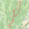 Trace GPS Aillons-La Thuile, itinéraire, parcours