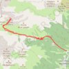 Trace GPS Col de la Lavoire (Belledonne), itinéraire, parcours