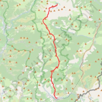 Trace GPS Traversée des Alpes - Étape 30, itinéraire, parcours