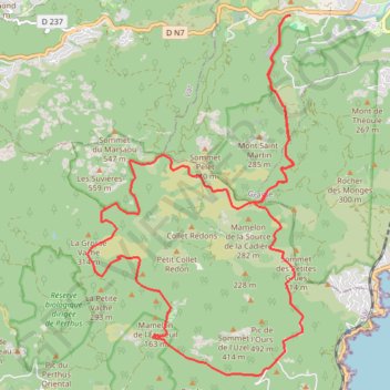 Trace GPS Pic de l'Ours par le Lac de l'Écureuil, itinéraire, parcours