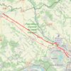 Trace GPS Cergy - Magny - Chaussée Jules César, itinéraire, parcours