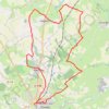 Trace GPS Autour de Parthenay - Châtillon-sur-Thouet, itinéraire, parcours