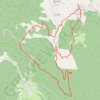 Trace GPS Urau - courille - borne 110 - heregade - artigues, itinéraire, parcours