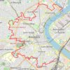 Trace GPS Bordeaux, itinéraire, parcours