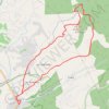Trace GPS Sainte-Anne-d'Évenos - Ruines de la Capucine, itinéraire, parcours