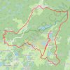 Trace GPS Claudine - Les Mille Etangs, itinéraire, parcours