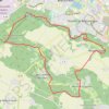 Trace GPS MANET - PORT ROYAL - MAGNY LES HAMEAUX, itinéraire, parcours