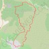 Trace GPS Saint-Hilaire-d'Ozilhan - Brot, itinéraire, parcours