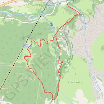 Trace GPS Le Puy Vachier, itinéraire, parcours