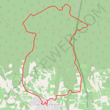 Trace GPS Sur les traces du sentier géologique - Grand Luberon, itinéraire, parcours