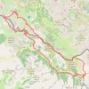 Trace GPS Circuit n7 rouge Excursion sur les crêtes transalpines - Espace Trail Isola 2000, itinéraire, parcours