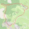 Trace GPS Tour du chastellan, itinéraire, parcours