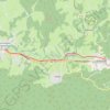 Trace GPS Voie Verte Mazamet - Bédarieux - Étape 2, itinéraire, parcours
