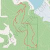 Trace GPS Liberty Lake, itinéraire, parcours