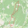 Trace GPS Autour du village médiéval de Taulignan, itinéraire, parcours