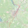 Trace GPS GR655 De Blaye à Beliet (Gironde), itinéraire, parcours
