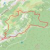Trace GPS Col du Brabant, Cornimont, Xoulces, itinéraire, parcours
