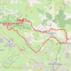 Trace GPS Rodez Agglomeration - Circuit 12 - Au fil du Créneau, itinéraire, parcours