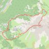 Trace GPS rando course TAILLEFER (belledonne), itinéraire, parcours