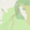 Trace GPS Lough Curra, itinéraire, parcours