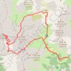 Trace GPS Mont Pelat et tour du Trou de l'Aigle, itinéraire, parcours