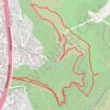 Trace GPS Rognac - La croix, itinéraire, parcours