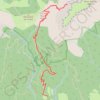 Trace GPS Marche Approche Mont Aiguille, itinéraire, parcours