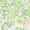 Trace GPS rando plateau correzien 2017, itinéraire, parcours