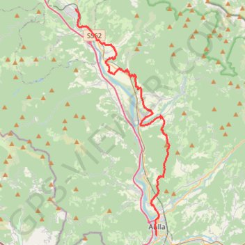 Trace GPS De Pontremoli à Aulla, itinéraire, parcours
