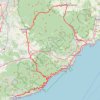 Trace GPS Lloret- la Bisbal- Sant Garu- Lloret, itinéraire, parcours