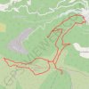 Trace GPS Le Pic d Anjeau et sa Grotte, itinéraire, parcours