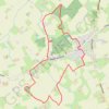 Trace GPS Kraters en Mijnenwandelroute, itinéraire, parcours