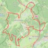 Trace GPS Rando Francorchamps, itinéraire, parcours