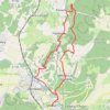 Trace GPS Entre Lacs et Vignobles - Les Châteaux, itinéraire, parcours