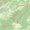 Trace GPS Menil-Favay - Province du Luxembourg - Belgique, itinéraire, parcours