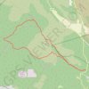Trace GPS Aups-Le Pic de l'Aigle, itinéraire, parcours