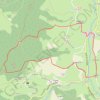 Trace GPS Circuit du Bois du Thym - Saint-Mamert, itinéraire, parcours