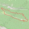 Trace GPS Forêt de SAOU sur les pas des muletiers, itinéraire, parcours