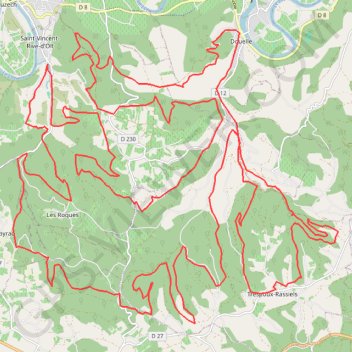 Trace GPS roc tres 80km 2017, itinéraire, parcours